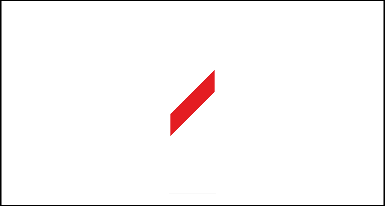 Fig. II 11/c Art.87 – 3° Pannello distanziometrico
