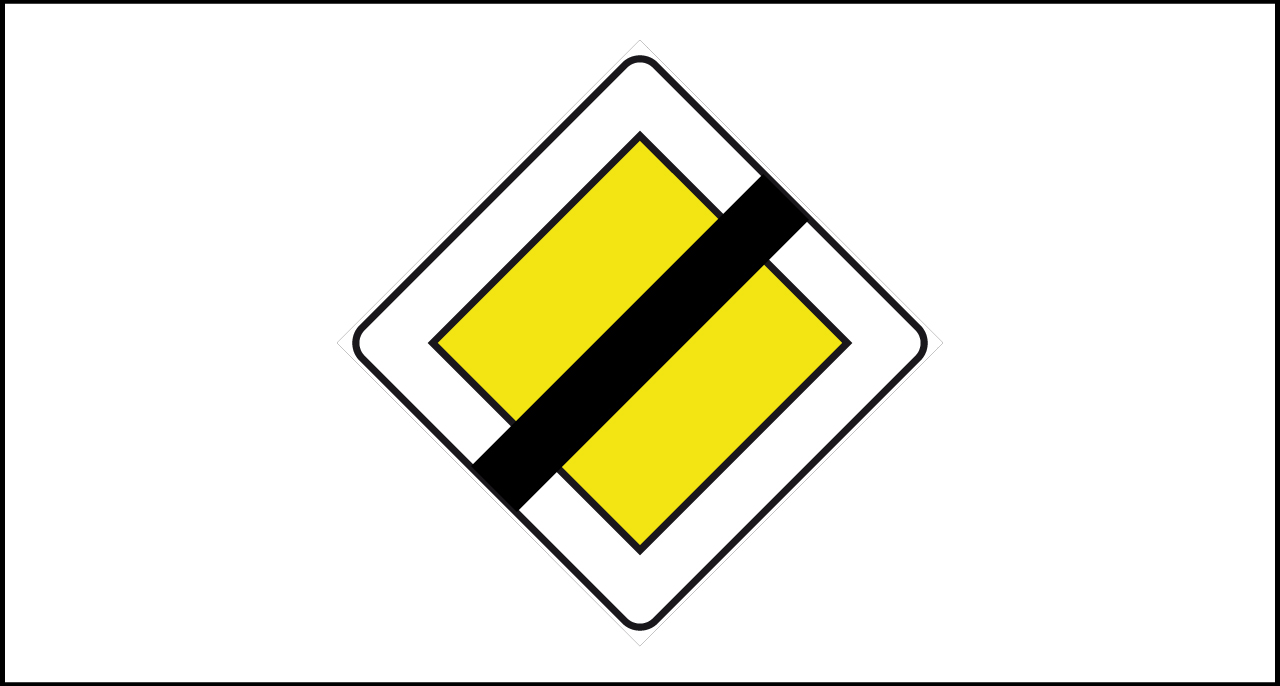 Fig. II 41 Art.111 – Fine del diritto di precedenza
