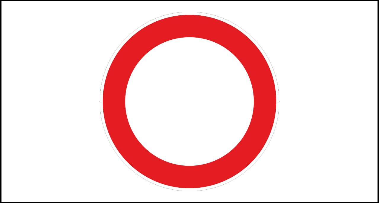 Fig. II 46 Art.116 – Divieto di transito