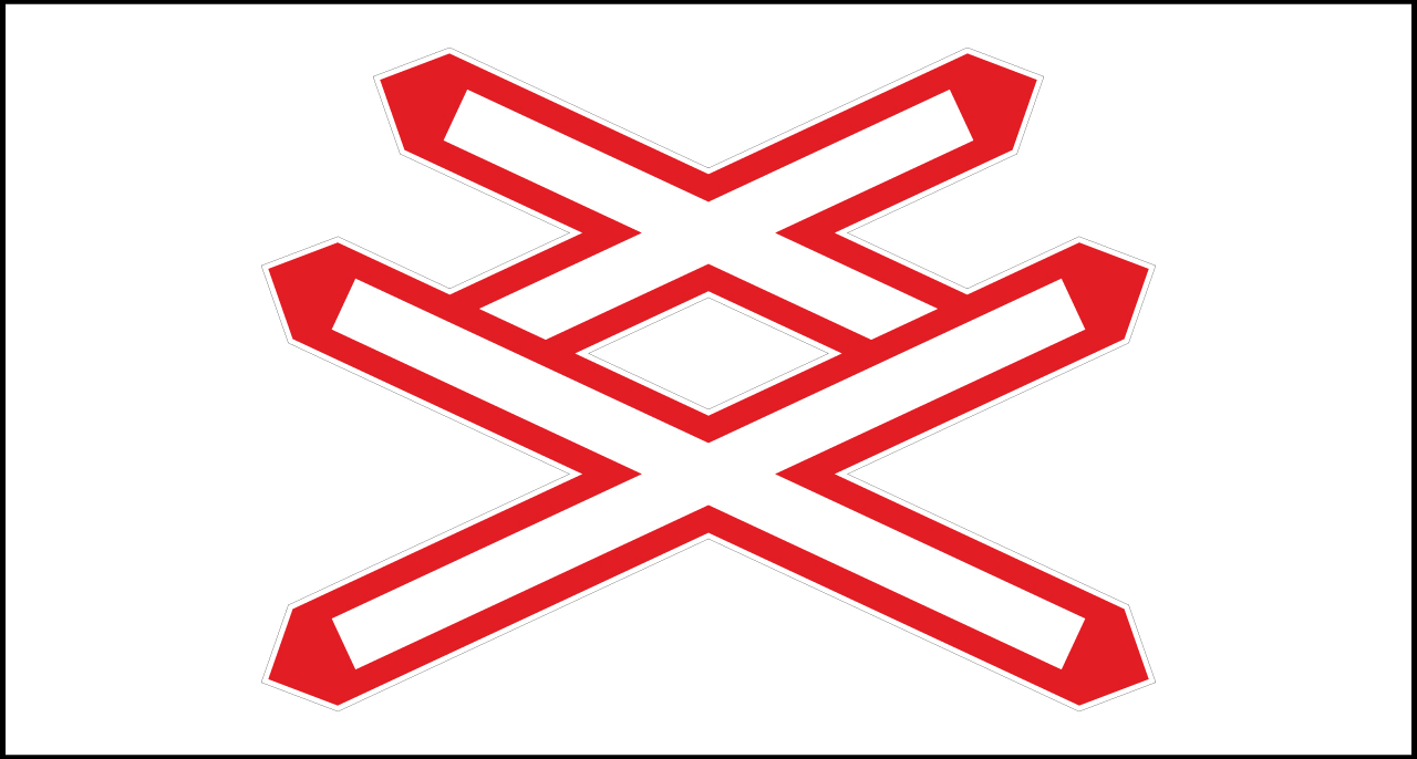 Fig. II 10/b Art.87 – Doppia croce di Sant’Andrea