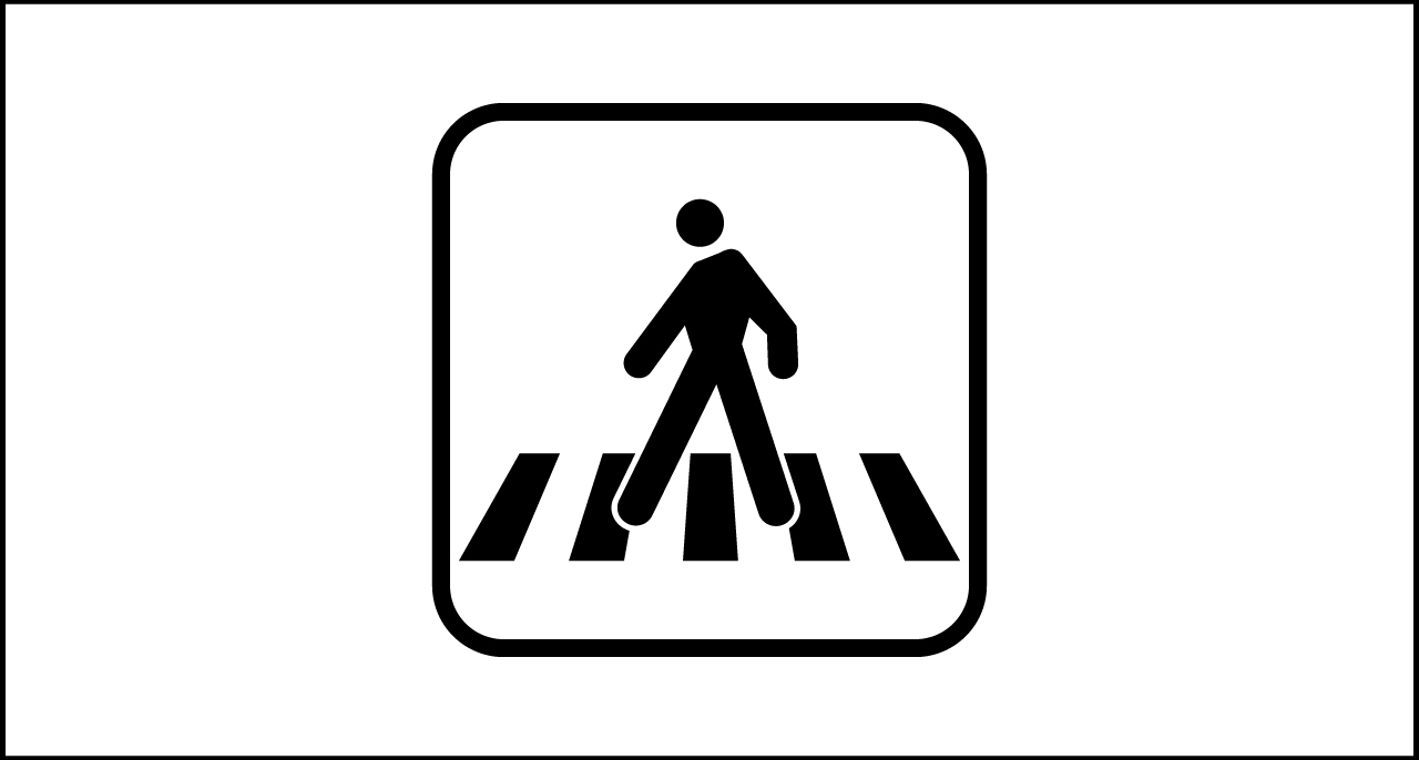 Fig. II 126 Art.125 – Attraversamento pedonale