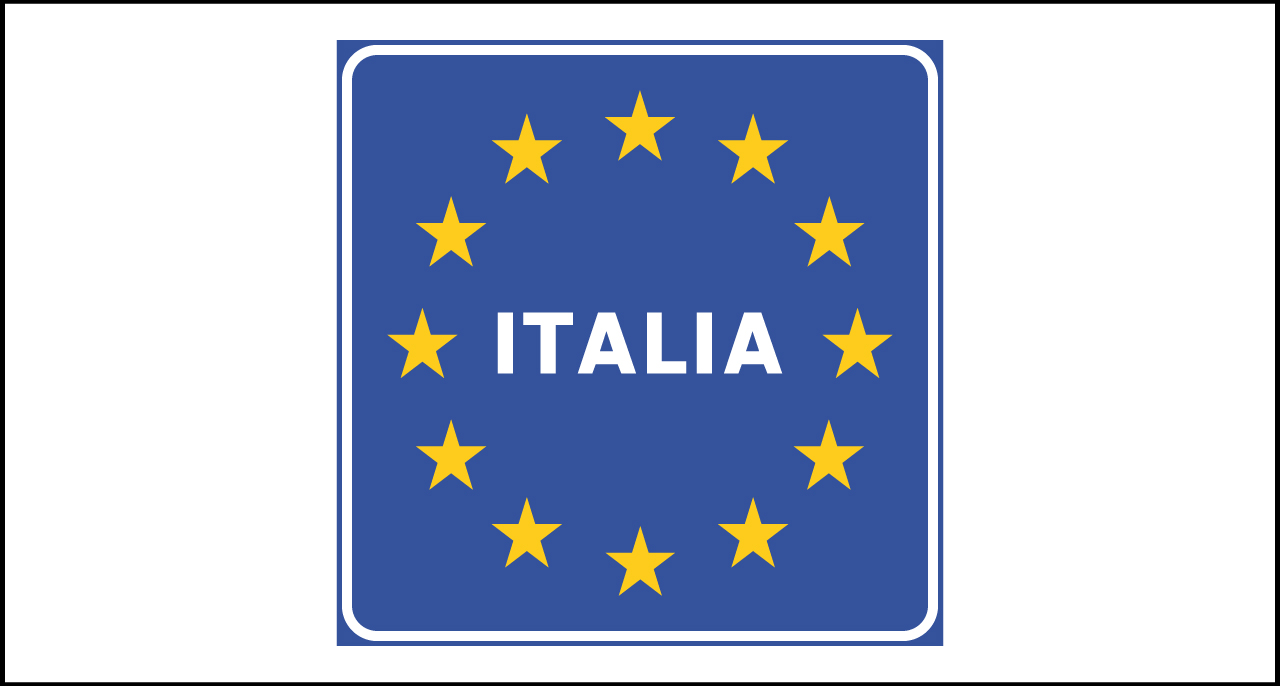 Fig. II 97/a Art. 123 – Confine di stato tra paesi della comunità europea