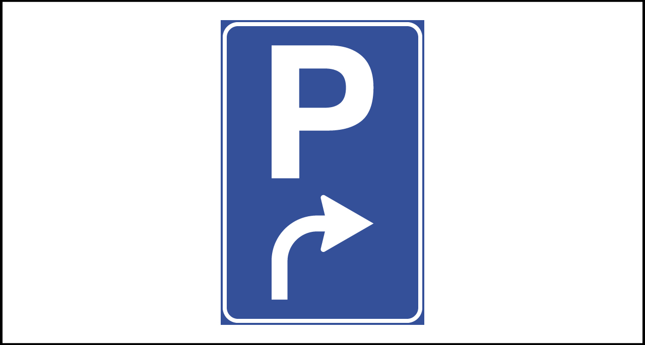 Fig. II 77/a Art.120 – Preavviso di parcheggio