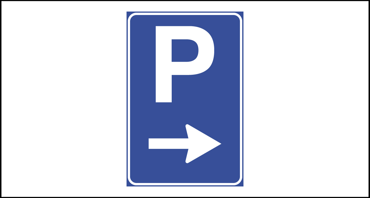 Fig. II 77/c Art.120 – Preavviso di parcheggio