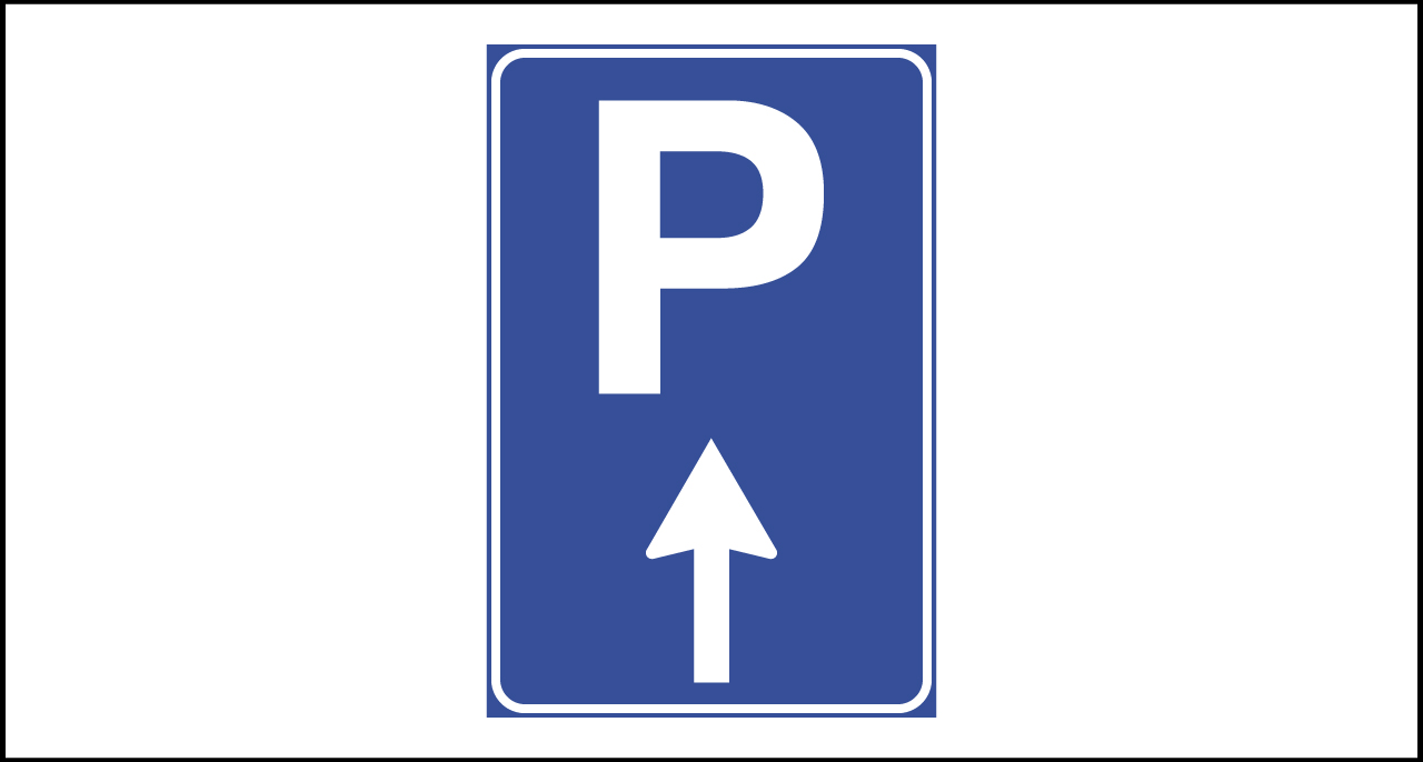 Fig. II 77/e Art.120 – Preavviso di parcheggio