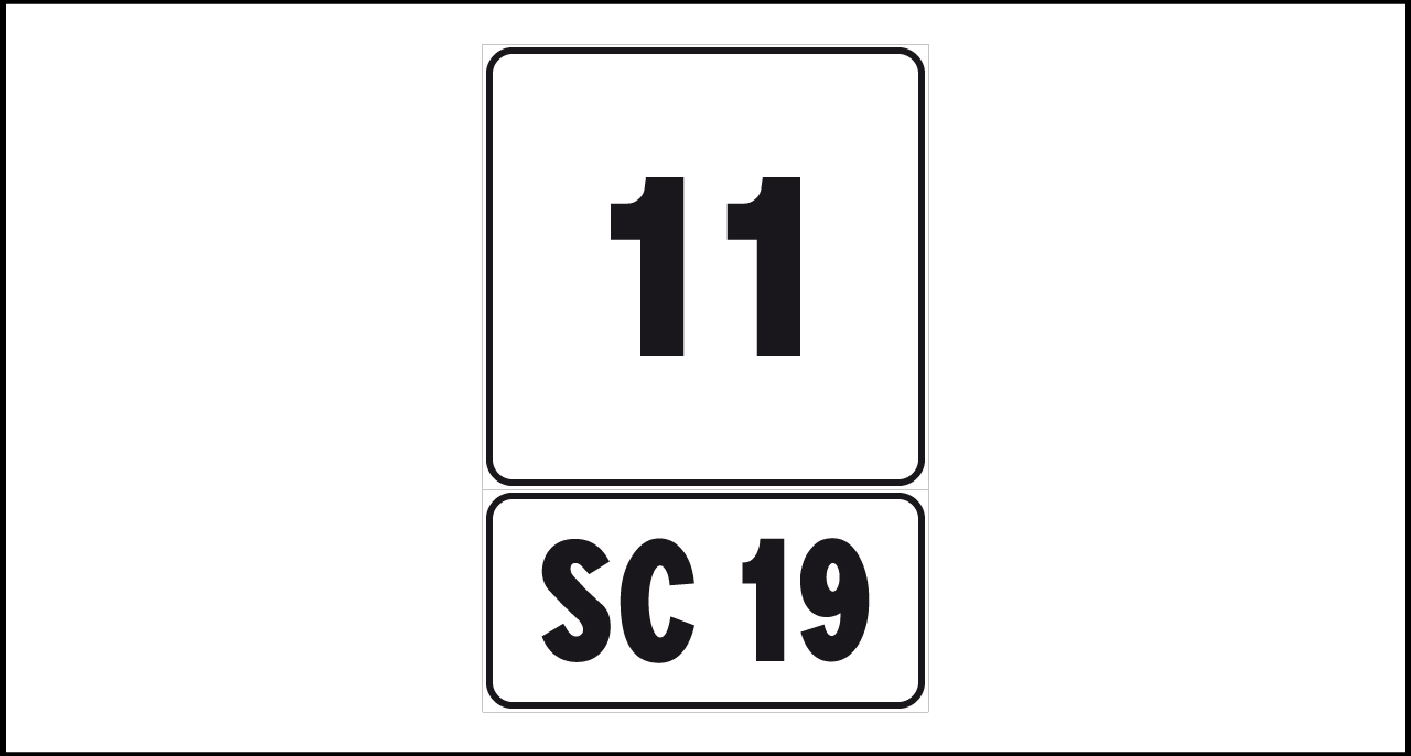 Fig. II 268 Art.129 – Progressiva distanziometrica per strada comunale