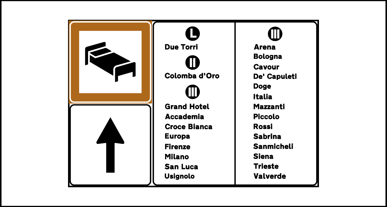 Fig. II 298 Art.134 – Preavviso di informazioni turistico alberghiere