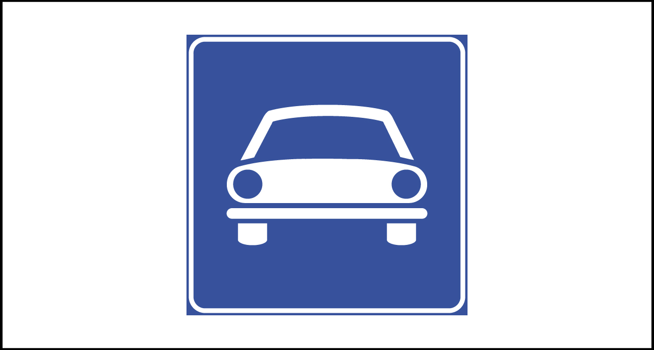 Fig. II 314 Art.135 – Strada riservata ai veicoli a motore