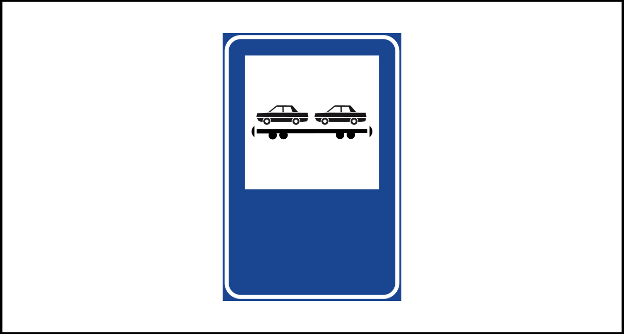 Fig. II 372 Art.136 – Auto su treno