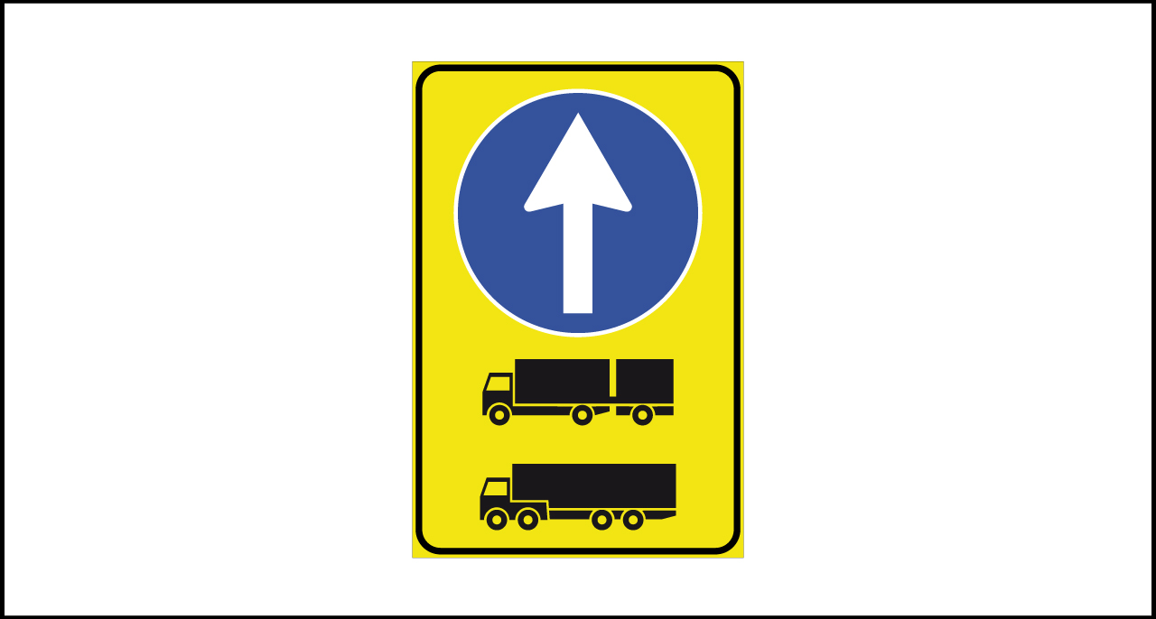 Fig. II 409/b Art.43 – Direzione autocarri obbligatoria