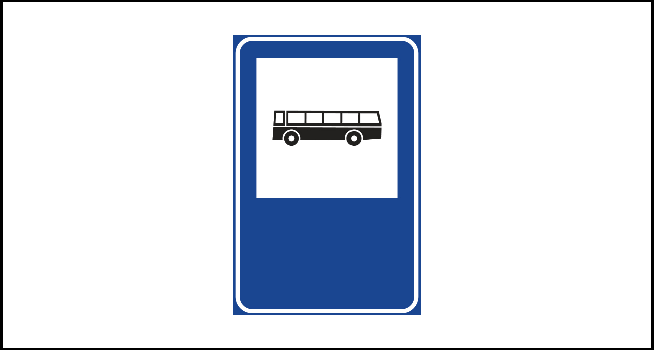 Fig. II 358 Art.136 – Fermata bus