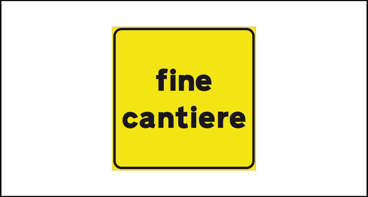 Fig. II 801 – Fine cantiere