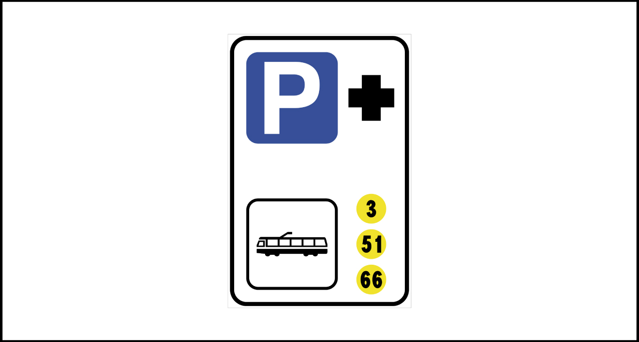 Fig. II 369 Art.136 – Parcheggio di scambio con tram