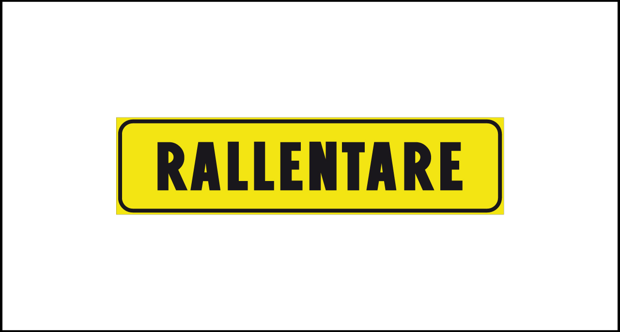 Fig. II 842 – Rallentare