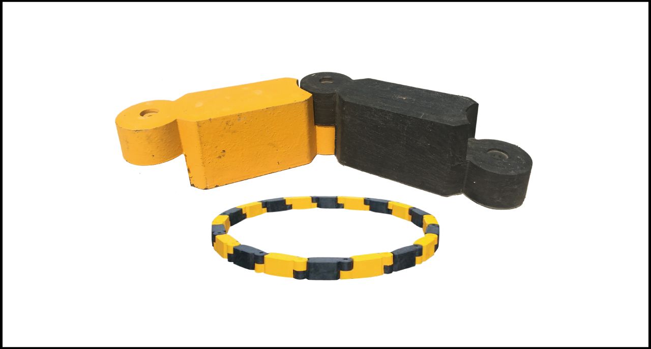 Cordolo a catena pvc