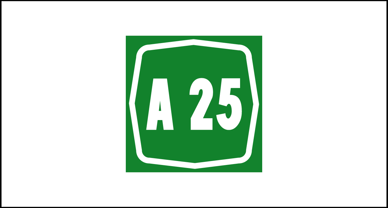 Fig. II 257 Art. 129 – Segnale identificazione autostrada