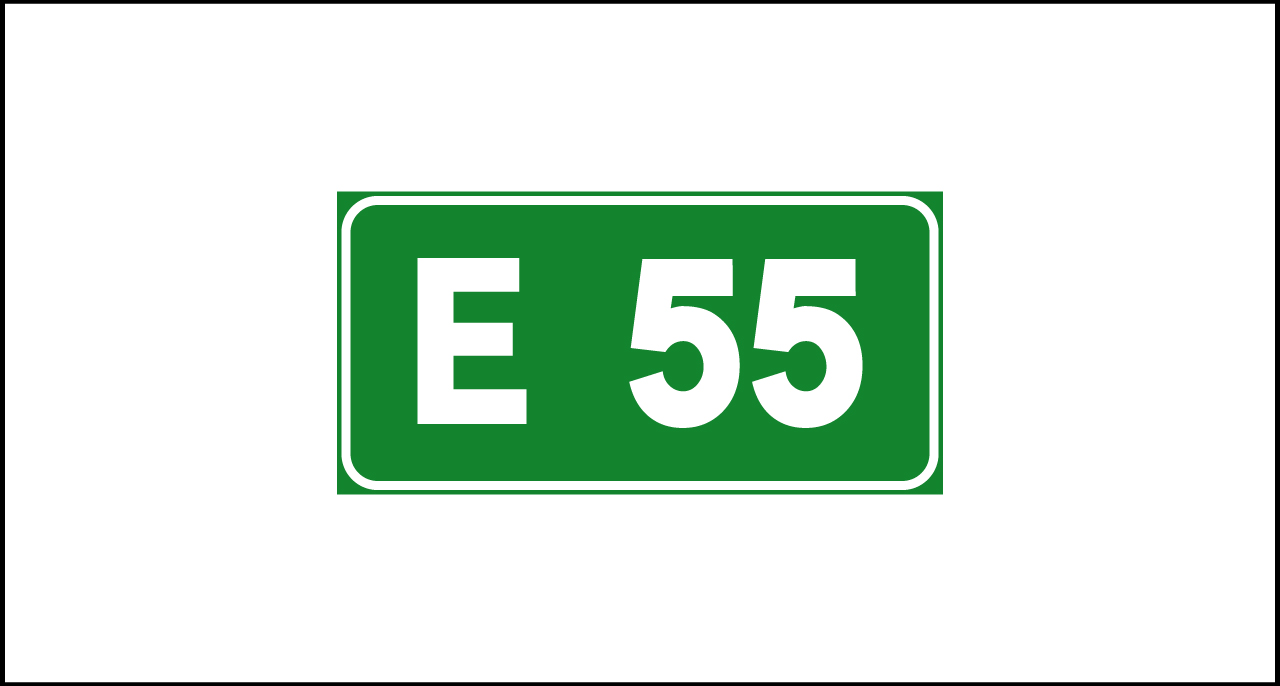 Fig. II 256 Art. 129 – Segnale identificazione itinerario